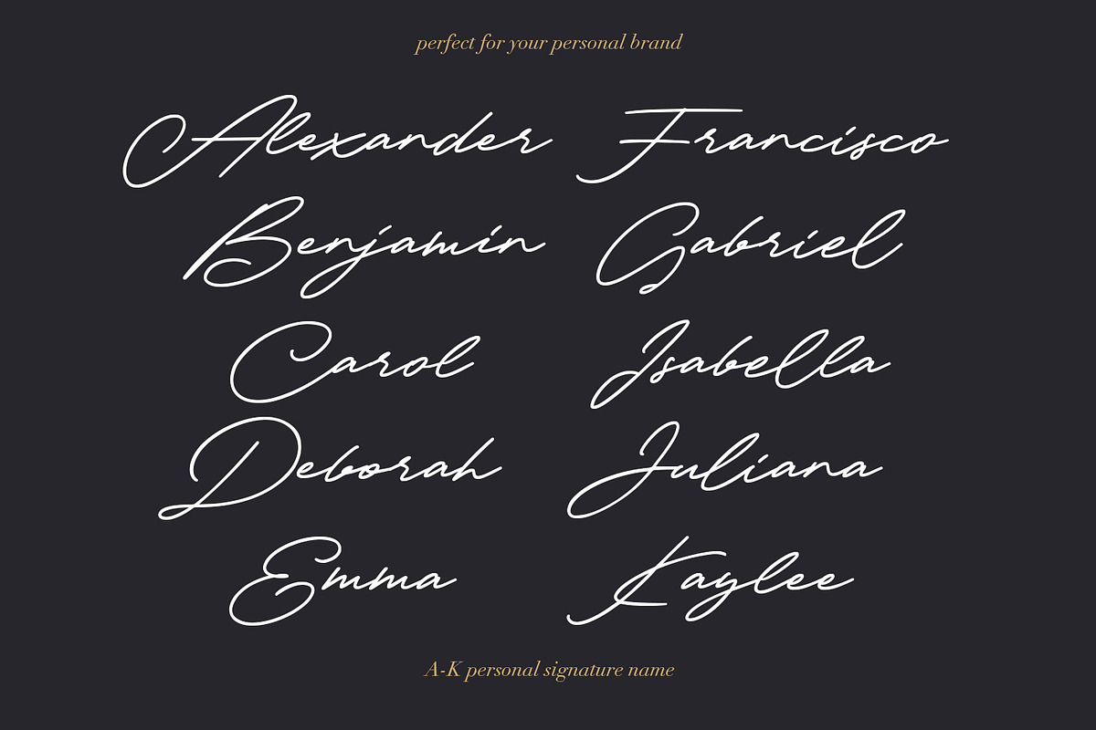 Mardiall Signature Font, a Script Font by Maulana Creative (Photo 2 of 10)