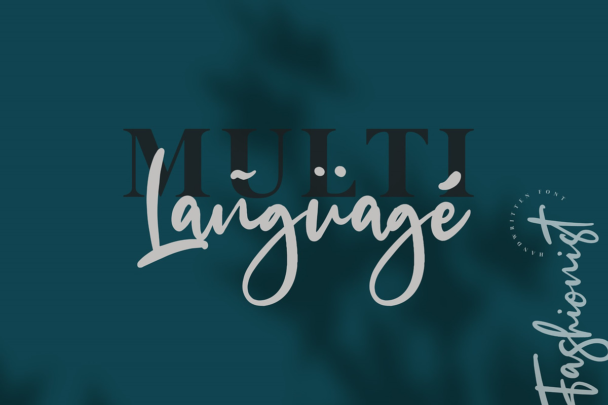 The Fashionist + Extras, a Script Font by Masanis (Photo 14 of 20)