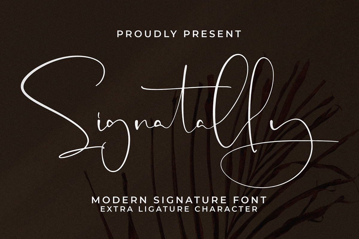 Signatally, a Handwritten Font by Integritype Studio (Photo 1 of 15)