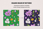Wild Garden Vector Collection, a Pattern Graphic by rouxsupplyco (Thumbnail 7 of 13)