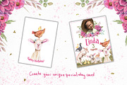 Watercolor Day with little Lambs, an Illustration by TanataDesign (Thumbnail 9 of 11)