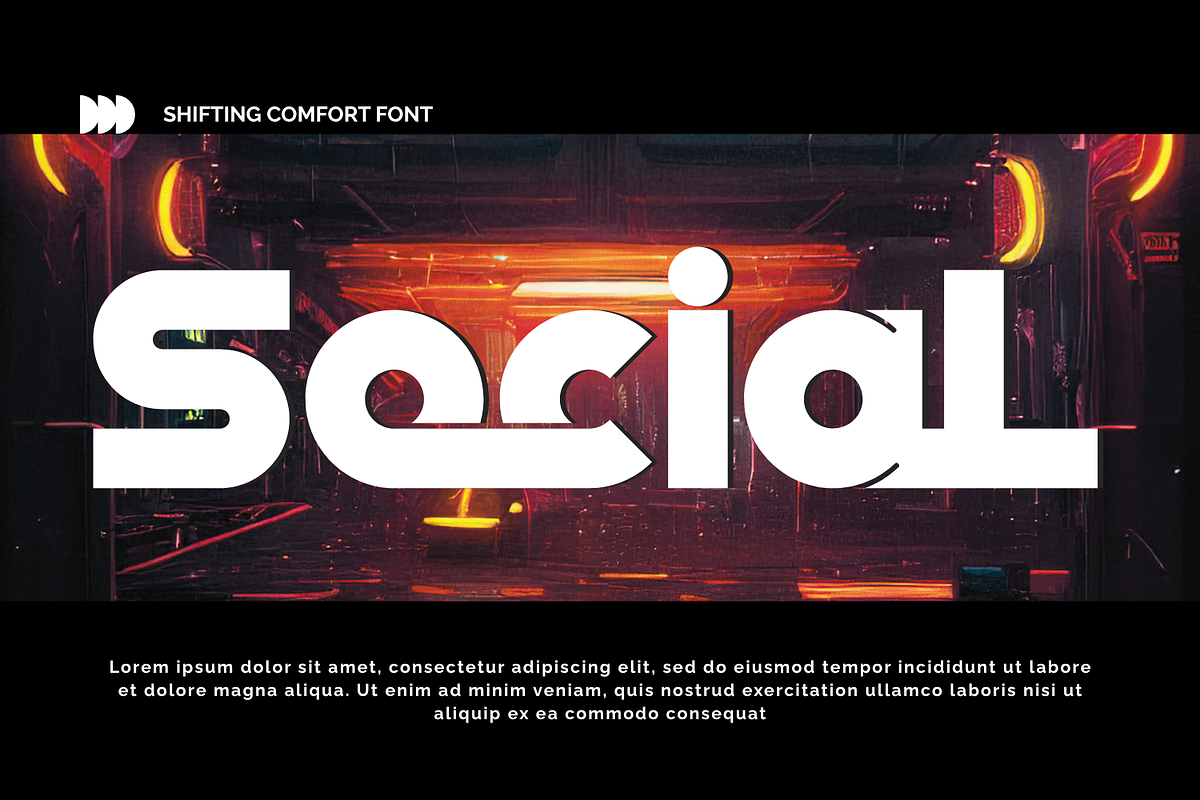 Shifting Comfort - Geometric Font, a Sans Serif Font by 177Studio (Photo 5 of 8)