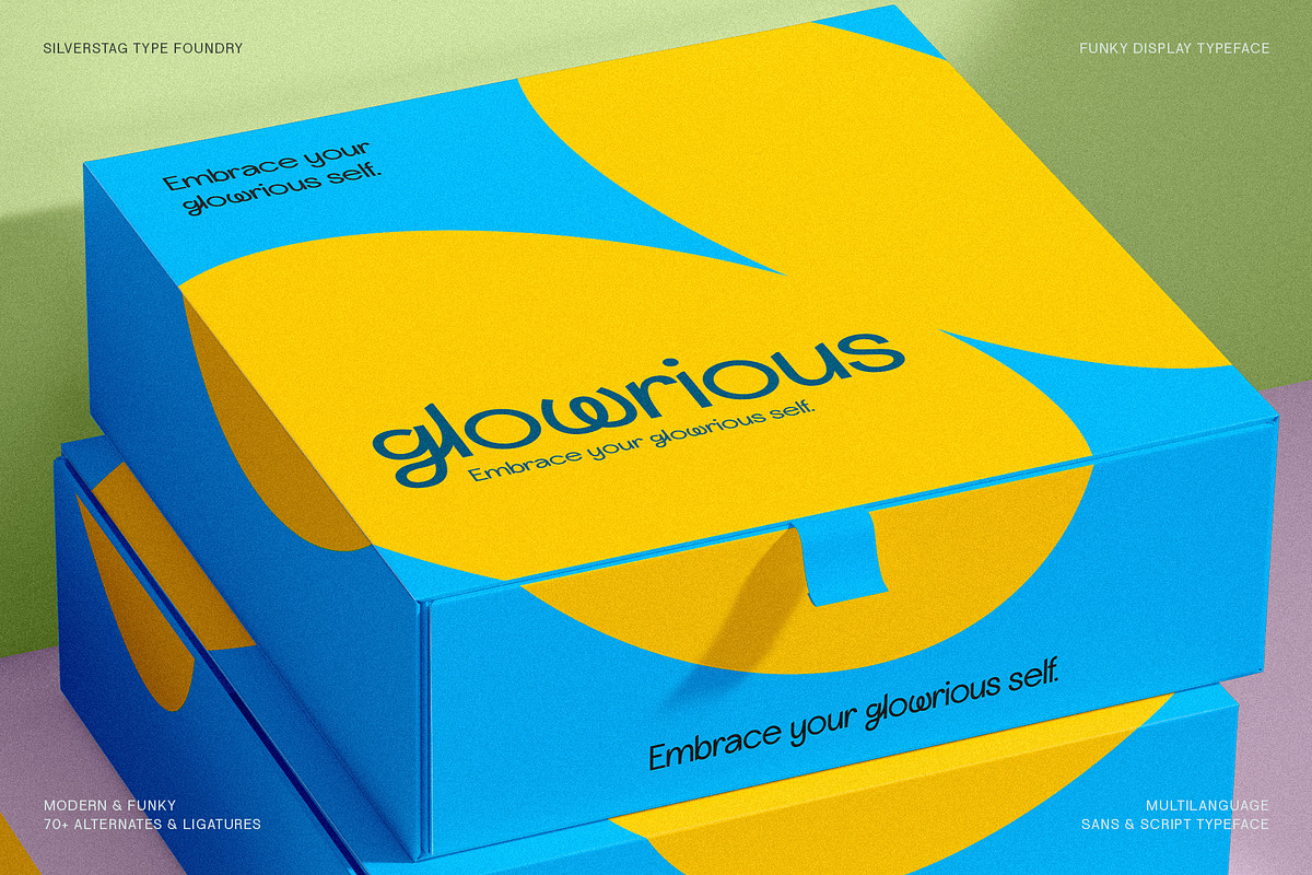 Lightshift - Funky Display Typeface, a Sans Serif Font by SilverStag Type Foundry (Photo 13 of 25)