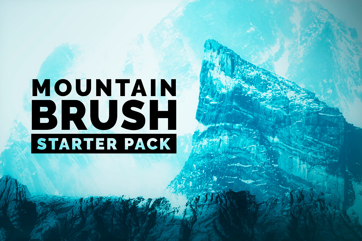 Mountain Brushes Starter Pack, a Brush Add-On by Calvin Weibel (Photo 1 of 4)