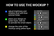polo shirt mockup, a Shirt Mockup by yalanois (Thumbnail 5 of 5)