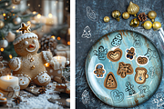 Christmas Doodle Bundle, a Seasonal Illustration by lokfrid (Thumbnail 8 of 9)