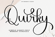 Quirky, a Handwritten Font by FreshTypeINK (Thumbnail 1 of 8)