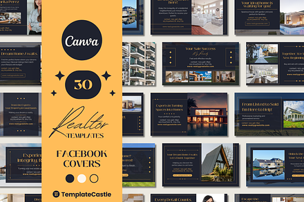 30 Realtor Facebook Covers Templates