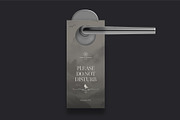 Halloween Door Hanger Template, a Stationery Template by BrandPacks (Thumbnail 2 of 6)