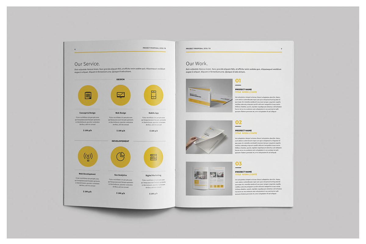 Project Proposal, a Stationery Template by Occy Design (Photo 4 of 11)