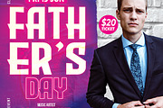 Father's Day Flyer, a Flyer Template by Poushe Design (Thumbnail 3 of 3)