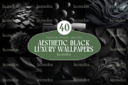 40 Sleek Luxurious Black Wallpapers, a Wallpaper Graphic by Incomelion (Thumbnail 1 of 9)