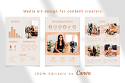 Media Kit for Lifestyle Creators, a Resume Template by The Little Lily Studio (Thumbnail 2 of 5)