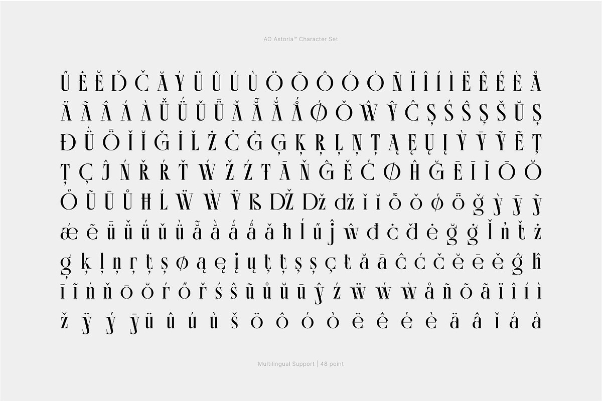 AO Astoria - Display Typeface, a Serif Font by OwunStudio (Photo 24 of 25)