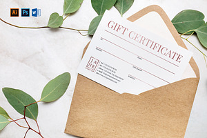 Makeup Artist Gift Certificate