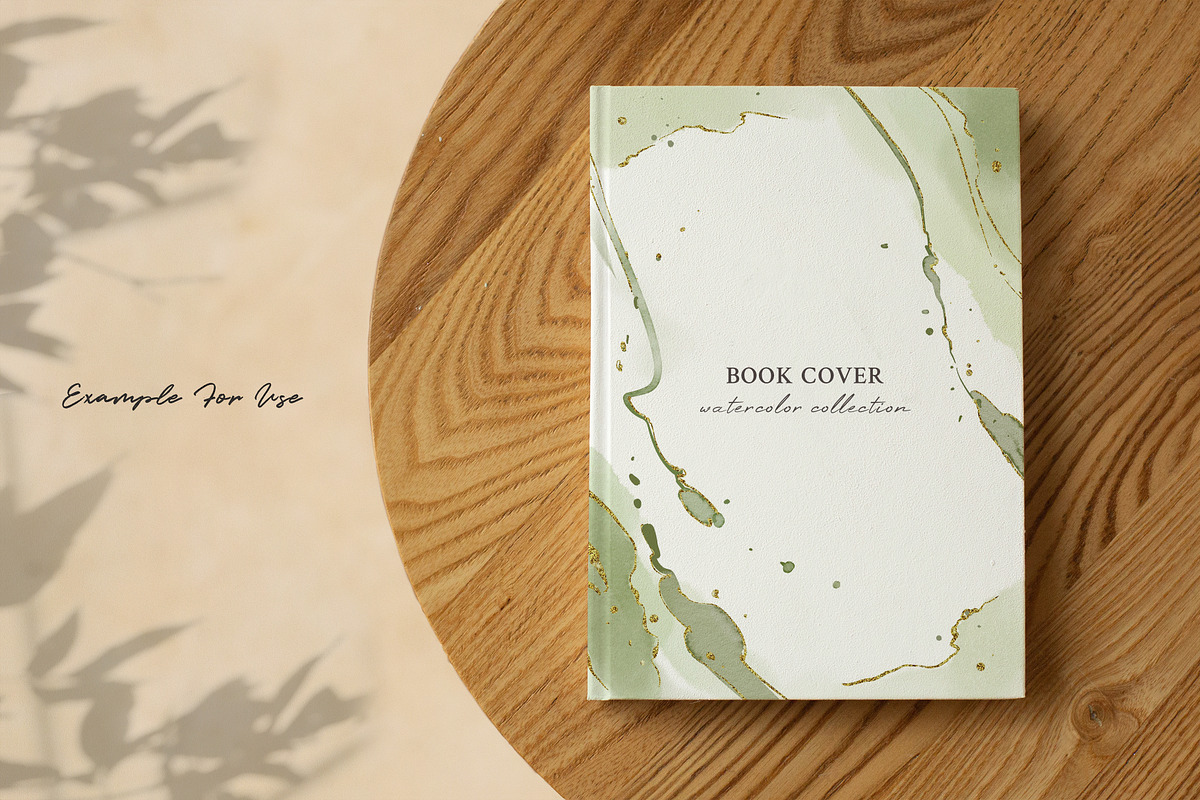Watercolor Green Abstract Background, a Background Graphic by Yorda Studio (Photo 7 of 8)