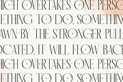 Horence  Ligature Serif Display, a Serif Font by Storytype Studio (Thumbnail 6 of 15)