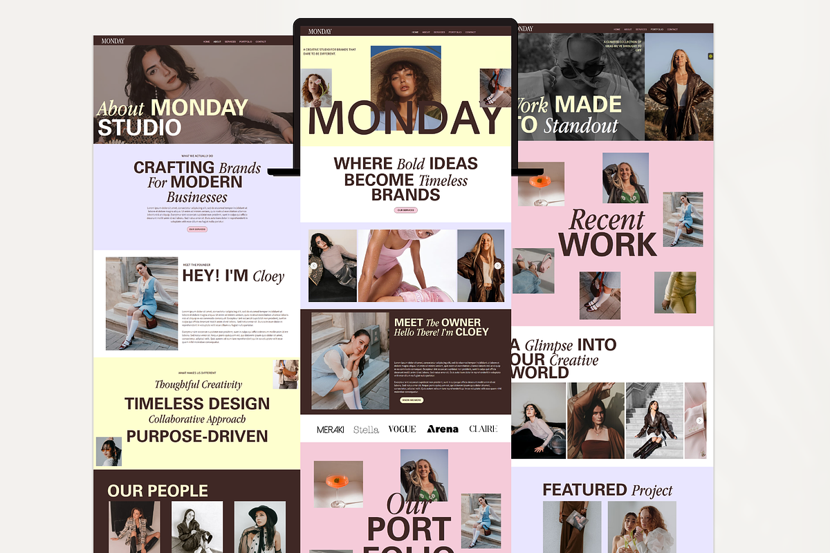 Creative Wix Studio Website Template, a Wix Template by AdvertFox (Photo 2 of 10)