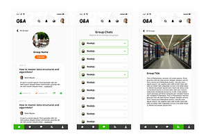 Quora Mobile App Template