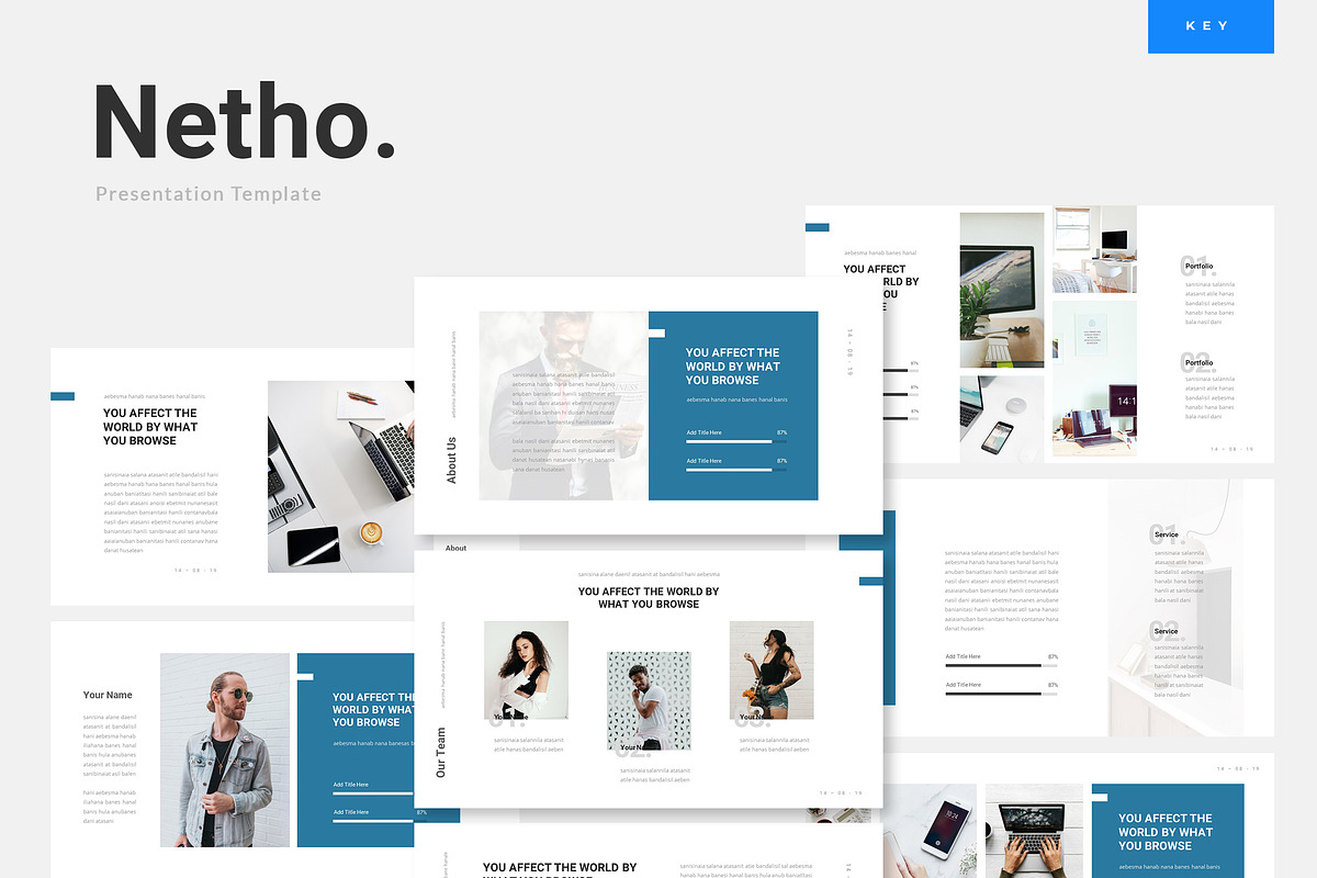 Netho - Networking Keynote, a Presentation Template by naulicreative (Photo 1 of 4)