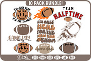 The Big American Football Game SVG, a Sport Illustration by Dottie Digitals (Thumbnail 5 of 5)