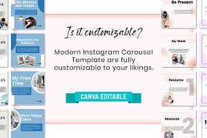 Carousel Canva Instagram Template