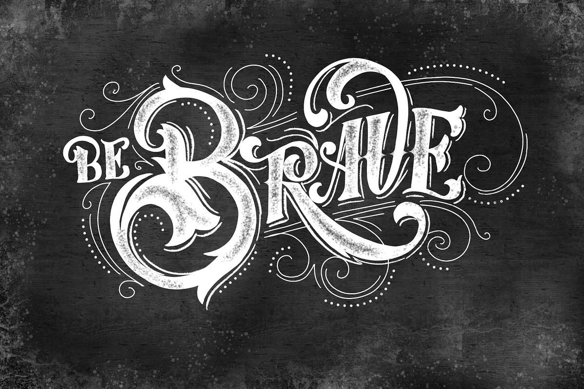 Lettering Modern Art Bundle, a Brush Add-On by Letter Elfa Studio (Photo 9 of 12)