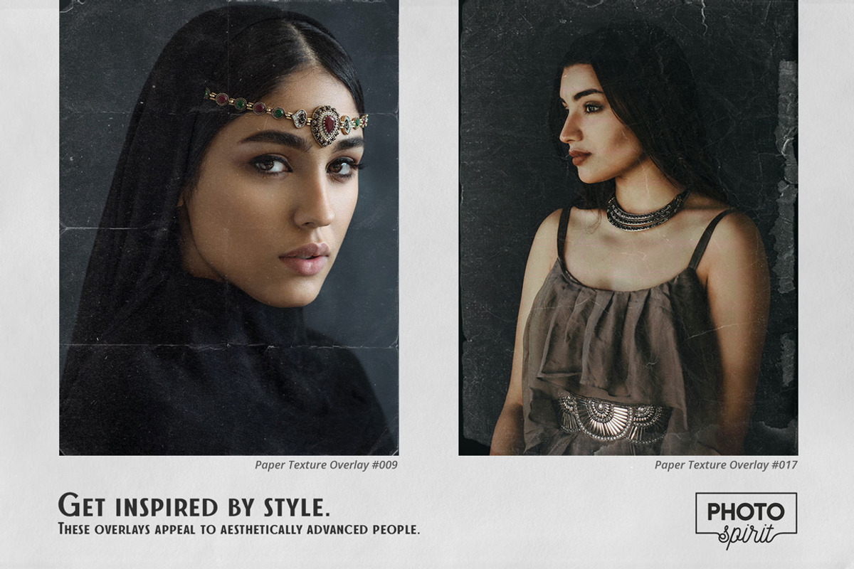 Paper Texture Effect Overlays, a Brushes & More by PhotoSpirit (Photo 7 of 9)