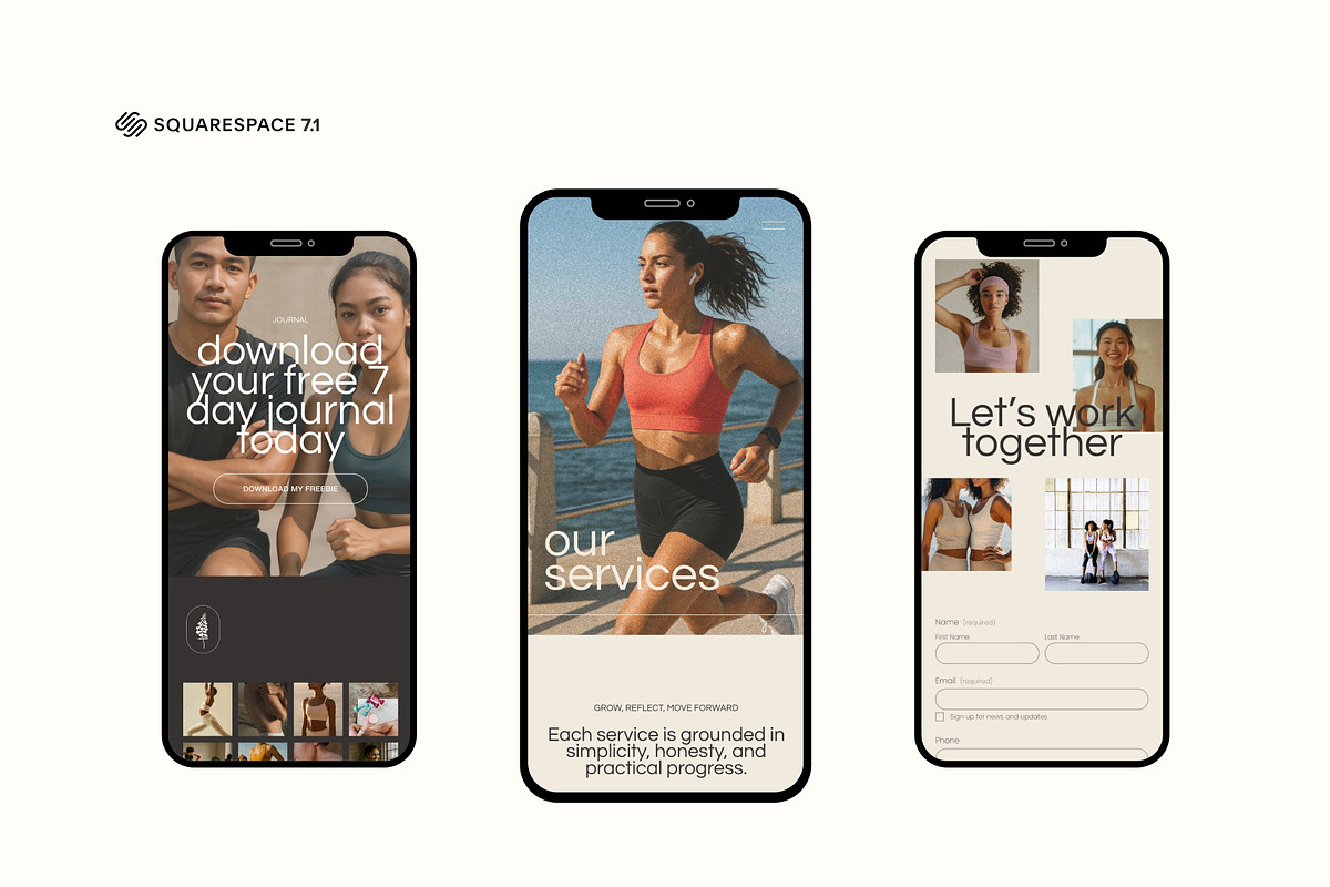 Squarespace 7.1 Website Template, a Squarespace Template by Iris Avenue Studio (Photo 4 of 8)