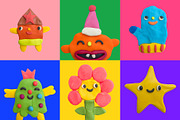 PLASTISINE CHRISTMAS-90s 3D STICKER, an Illustration by okchizh (Thumbnail 6 of 11)