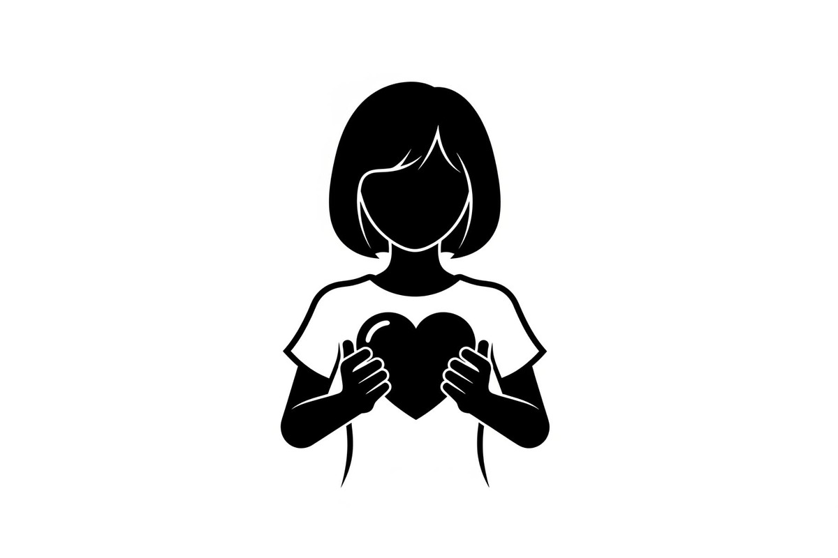 Cute Love Girl Silhouette Bundle, an Illustration by Designs_River (Photo 47 of 53)