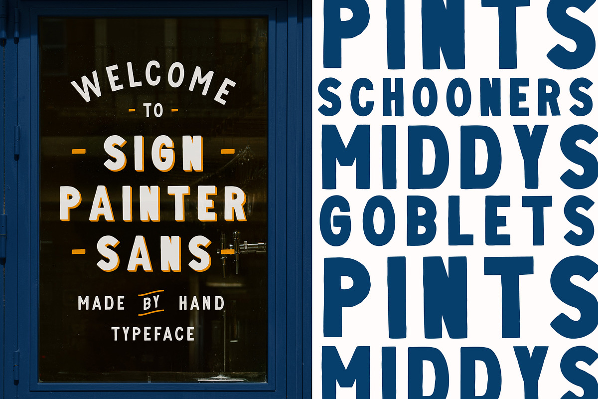 Sign Painter Sans, a Font by Ulysses Design Co (Photo 2 of 12)