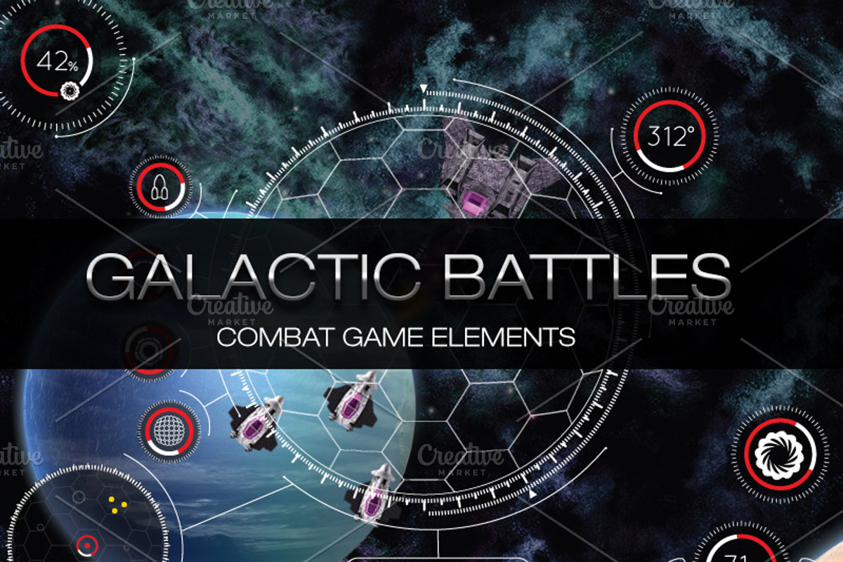 Galactic Battles, a Background Graphic by quicky (Photo 1 of 7)