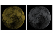 Moon vector set., an Object Graphic by xgart (Thumbnail 4 of 5)