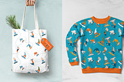 Christmas pattern set, a Pattern Graphic by Nicetoseeya (Thumbnail 3 of 8)
