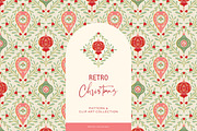 Retro Christmas Patterns & Clip Art, a Pattern Graphic by Eclectic Anthology (Thumbnail 6 of 17)
