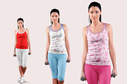 Women's Summer Clothing Mockup, a Shirt Mockup by PSD Market (Thumbnail 6 of 20)