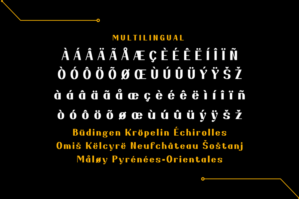 Gediya, a Sans Serif Font by twinstd (Photo 12 of 13)