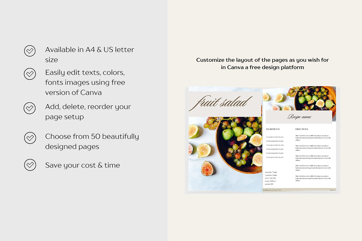 Nutrition coach ebook template /2, a Magazine Template by Deepa Template Studio (Photo 9 of 14)
