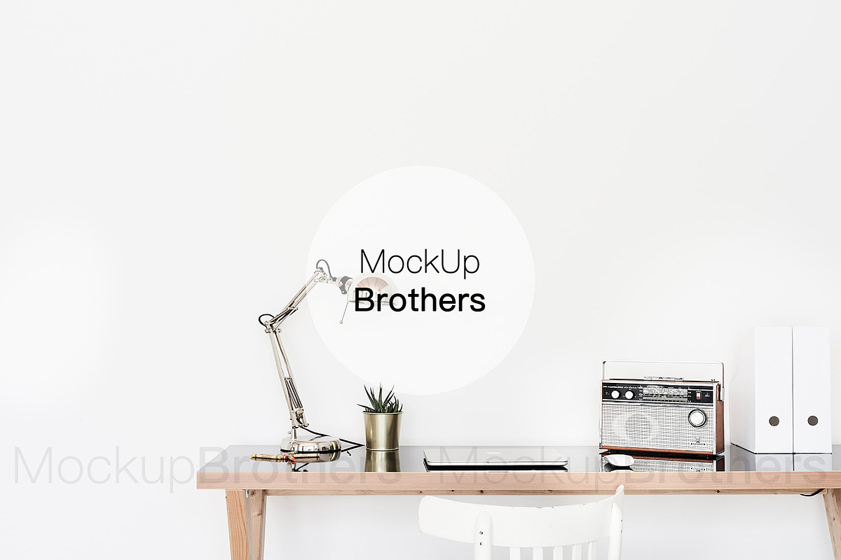 office room mockup mock up 45, a Print Template by MockUpBrothers (Photo 1 of 5)
