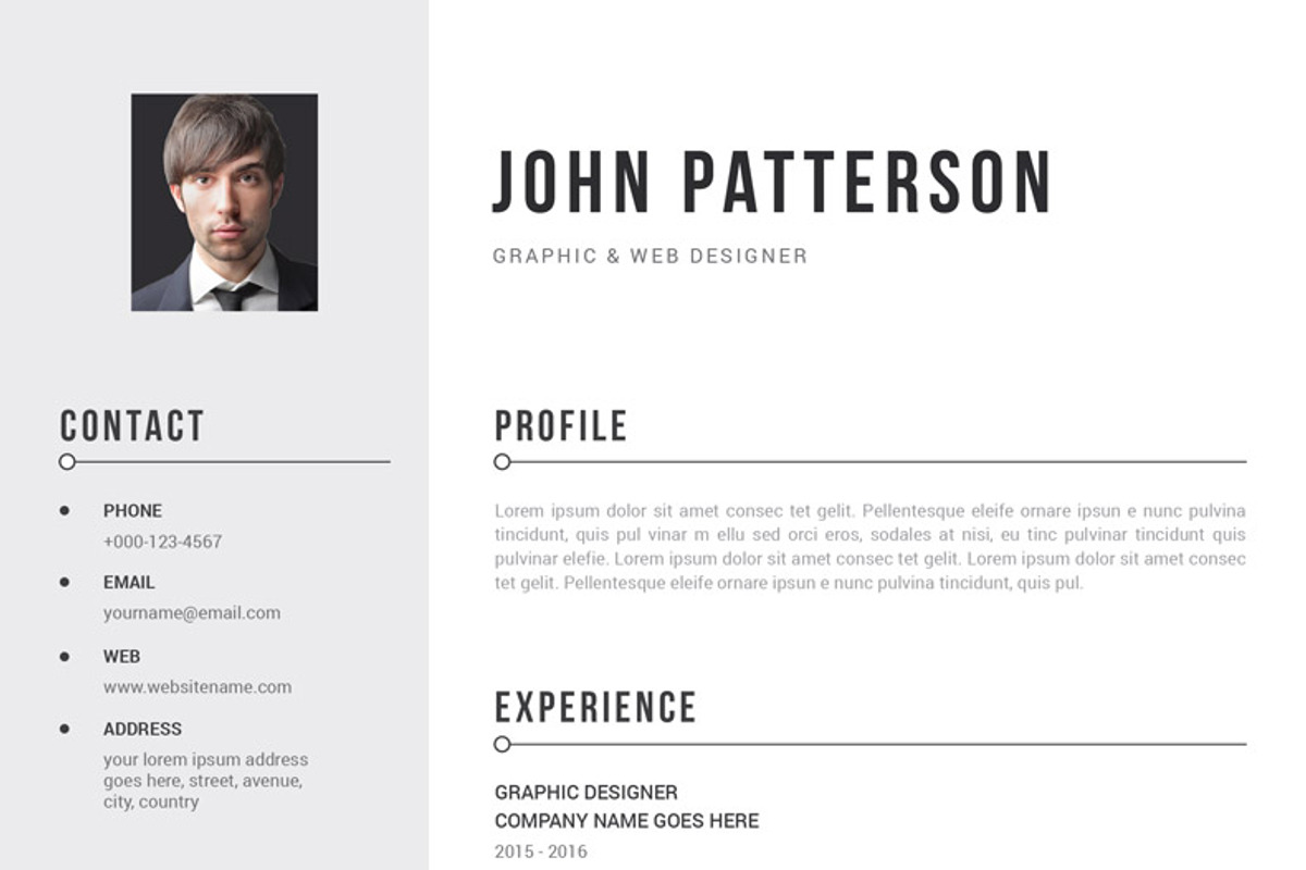 Word Resume, a Resume Template by Mr-Template (Photo 4 of 6)