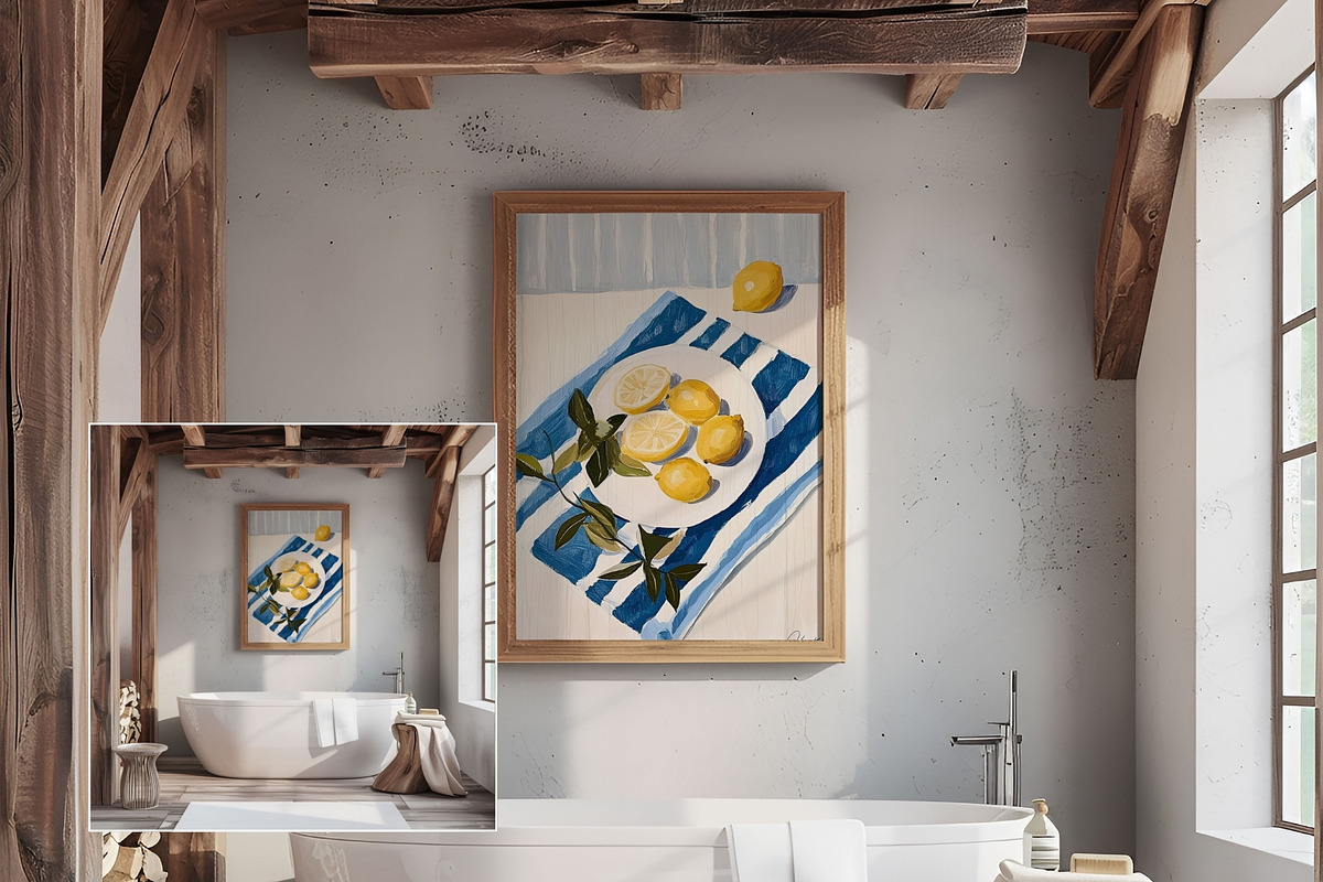 Luxury Bath 5x7 Frame Mockup FR-BA-1, a Household Mockup by Callistemon Creative (Photo 5 of 8)