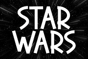 Star Wars | Script Font, a Script Font by Scratchones (Thumbnail 1 of 8)