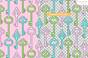 Treasure Garden - Seamless Patterns, a Pattern Graphic by InaCorart (Thumbnail 6 of 9)