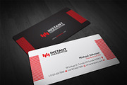 Corporate Business Card 23, a Business Card Template by RQ Designs (Thumbnail 1 of 4)