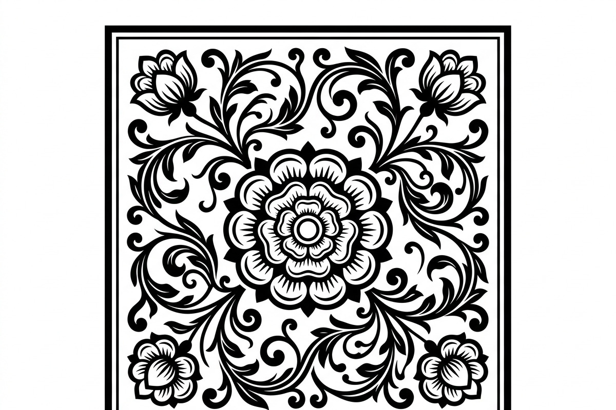 50 Elegant Floral Ornament Bundle, a Decorative Illustration by Amazin_art (Photo 23 of 42)