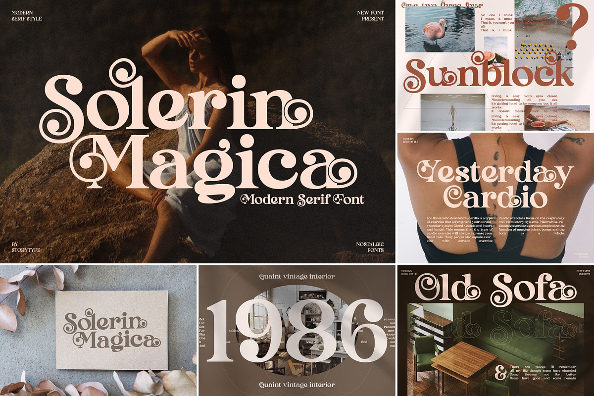 SALE! Mega Bundle 50+ Modern Font!, a Serif Font by Storytype Studio (Photo 41 of 53)
