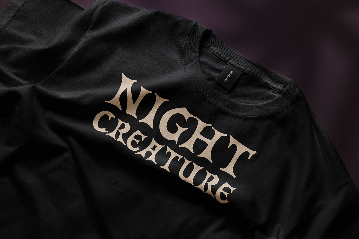Midnight Party Retro Halloween Font, a Sans Serif Font by BilberryCreates (Photo 5 of 9)