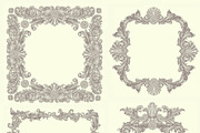Collection vintage engraved frames., a Decorative Illustration by Vector Engraving (Thumbnail 13 of 31)