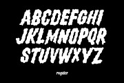 Goonies Monster Font - Scary Font, a Handwritten Font by ariodsgn (Thumbnail 2 of 7)